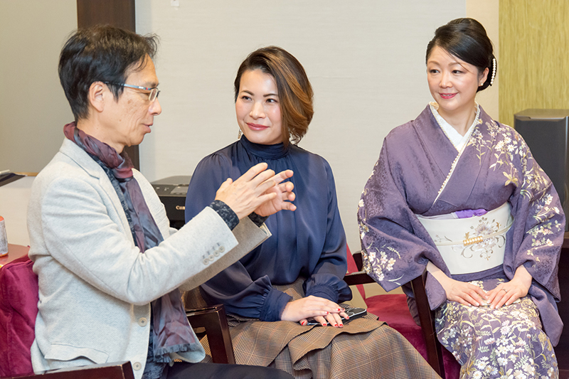 来賓と理事長
