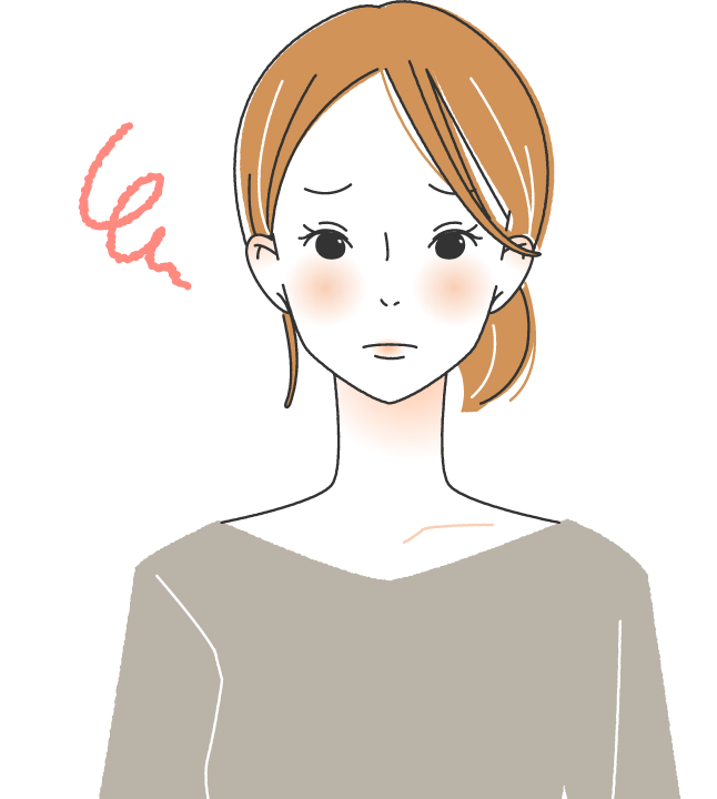 画像：女性の悩み